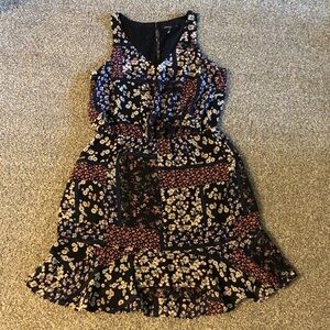 Floral Patchwork Dress